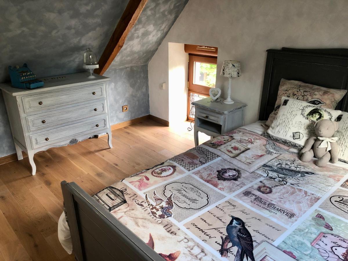 Chambre Double Avec Sdb Privee Au Milieu Des Champs Daire Teloché Dış mekan fotoğraf